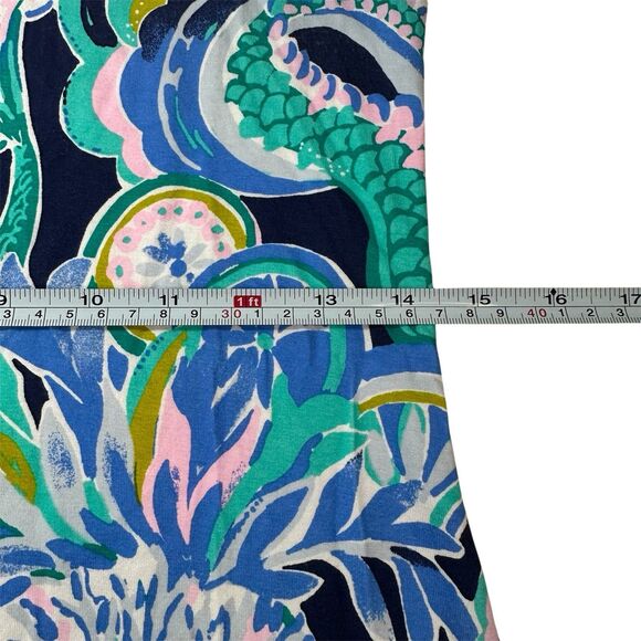 Lilly Pulitzer Sophie Dress UPF 50+ Sirens & Spirits Ruffle Sleeves Resort XXS - Picture 8 of 13